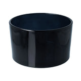 Transparent Black Oxford Candle Bowl - Wooden Wick