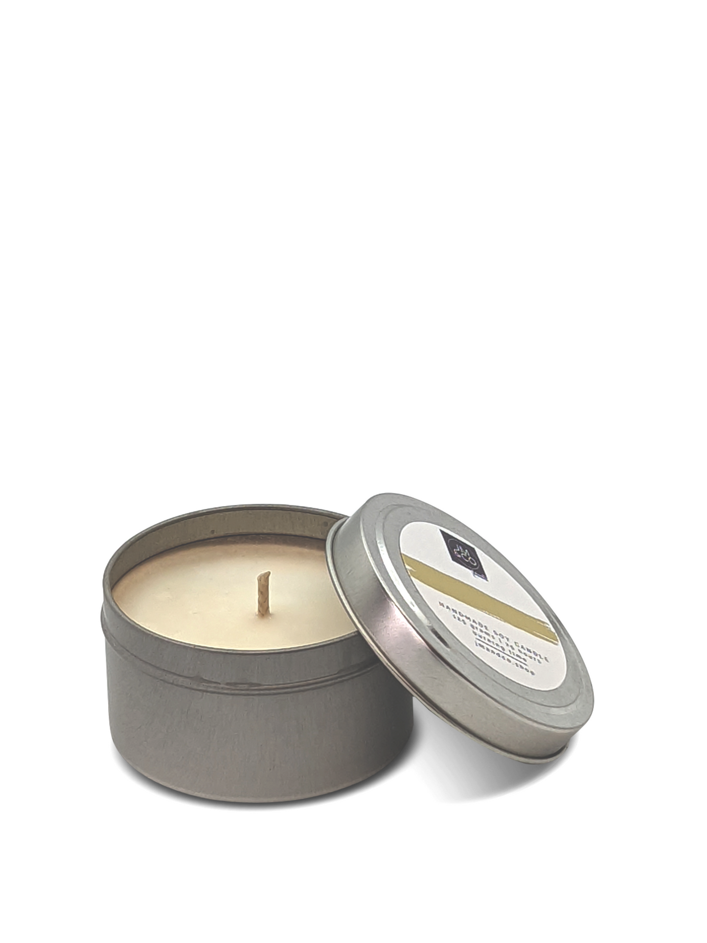Stainless Steel Soy Wax Candle (Tin) (6859251974186)